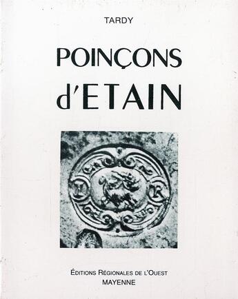 Couverture du livre « Poinçons d'étain (5e édition) » de Tardy aux éditions Picard