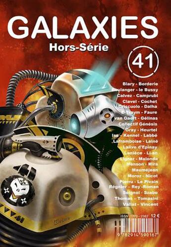 Couverture du livre « Galaxies ; science-fiction, hors-serie t.41 » de  aux éditions Galaxies 3a