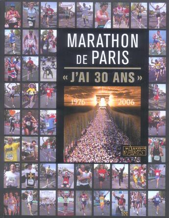 Couverture du livre « Marathon De Paris : J'Ai 30 Ans » de Equipe aux éditions L'equipe