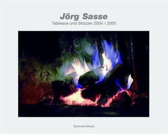 Couverture du livre « Jorg sasse tableaus und skizzen 2004-2005 /allemand » de  aux éditions Schirmer Mosel