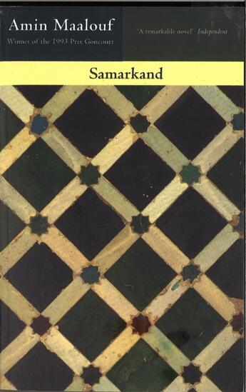 Couverture du livre « SAMARKAND » de Amin Maalouf aux éditions Abacus