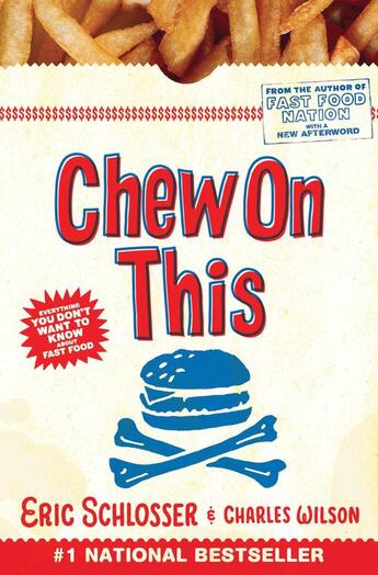 Couverture du livre « Chew On This » de Eric Schlosser aux éditions Houghton Mifflin Harcourt