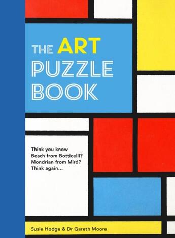 Couverture du livre « The art puzzle book » de Susie Hodge aux éditions Quarry