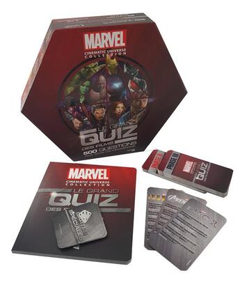 Couverture du livre « Marvel, le grand quiz des films » de Rodolphe Masse aux éditions Hachette Pratique