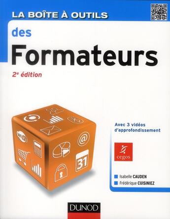 Couverture du livre « La boîte à outils : des formateurs (2e édition) » de Isabelle Cauden et Frederique Cuisiniez aux éditions Dunod