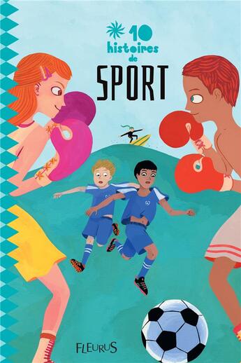 Couverture du livre « 10 histoires de sports » de  aux éditions Fleurus