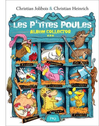 Couverture du livre « Les P'tites Poules : Intégrale vol.3 : Tomes 9 à 12 » de Christian Jolibois et Christian Heinrich aux éditions Pocket Jeunesse