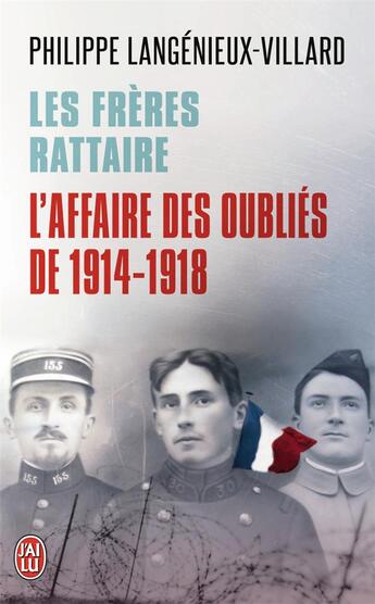 Couverture du livre « Les frères Rattaire » de Philippe Langenieux-Villard aux éditions J'ai Lu