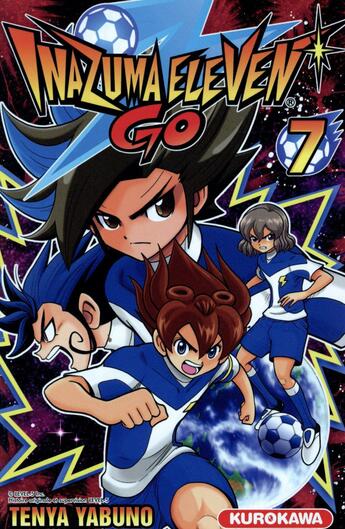 Couverture du livre « Inazuma eleven go Tome 7 » de Tenya Yabuno aux éditions Kurokawa