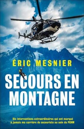 Couverture du livre « Secours en montagne » de Eric Mesnier aux éditions Nimrod