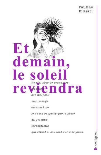 Couverture du livre « Et demain, le soleil reviendra » de Pauline Bilisari aux éditions Frison-roche Belles-lettres