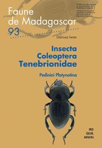 Couverture du livre « Insecta coleoptera chironidae n 90 » de Jean-Bernard Huchet aux éditions Ird