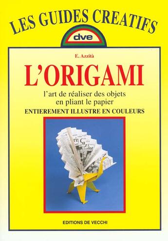 Couverture du livre « L'origami » de Azzita aux éditions De Vecchi