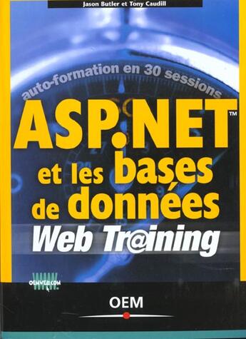 Couverture du livre « Asp.net et les bases de donnees » de Butler J aux éditions Eyrolles