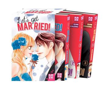 Couverture du livre « Let's get married ! : coffret Tomes 1 à 3 » de Izumi Miyazono aux éditions Crunchyroll