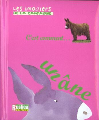 Couverture du livre « Un ane » de Alain Raveneau aux éditions Rustica