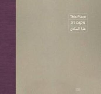 Couverture du livre « This place » de Matt Brogan aux éditions Hatje Cantz