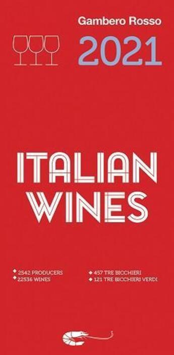 Couverture du livre « Italian wines 2021 » de  aux éditions Acc Art Books