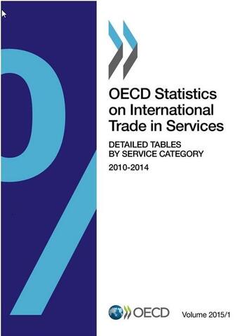 Couverture du livre « OECD statistics on international trade in services vol 2015 issue 1 » de Organisation De Coo aux éditions Ocde