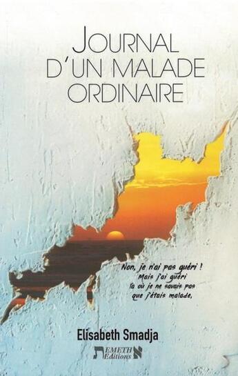 Couverture du livre « Journal d'un malade ordinaire » de Elisabeth Smadja aux éditions Emeth