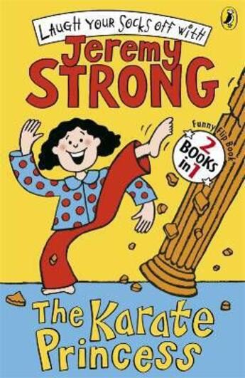 Couverture du livre « The karate princess in monsta trouble » de Jeremy Strong aux éditions Children Pbs