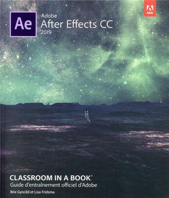 Couverture du livre « After effects CC classroom in a book (édition 2019) » de  aux éditions First Interactive