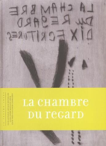 Couverture du livre « La chambre du regard » de Francois Emmanuel aux éditions Lettre Volee