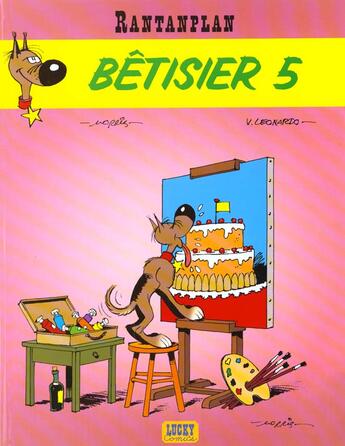 Couverture du livre « Rantanplan Tome 14 : bêtisier 5 » de Morris et Leonardo Vittorio aux éditions Lucky Comics