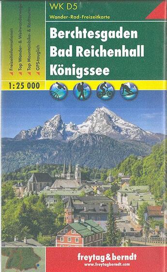 Couverture du livre « Berchtesgadener land » de  aux éditions Freytag Und Berndt