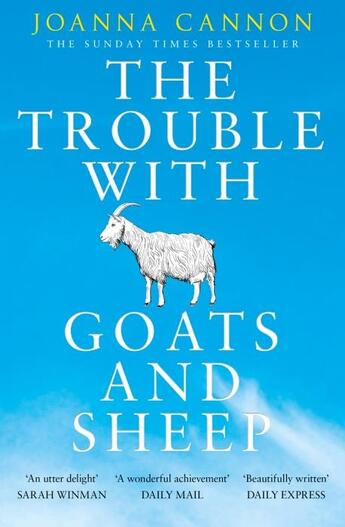 Couverture du livre « THE TROUBLE WITH GOATS AND SHEEP » de Joanna Cannon aux éditions Harper Collins Uk