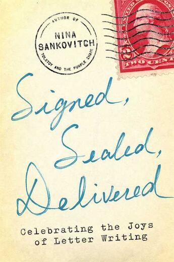 Couverture du livre « Signed, Sealed, Delivered » de Sankovitch Nina aux éditions Simon & Schuster