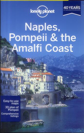 Couverture du livre « Naples, Pompeii & the Amalfi coast (4e édition) » de Bonetto Cristian aux éditions Lonely Planet France