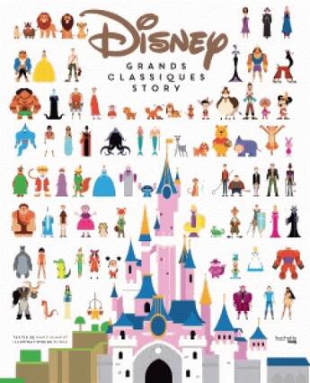 Couverture du livre « Les grands classiques Disney en infographie » de Marc Aumont aux éditions Hachette Pratique