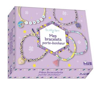 Couverture du livre « Mes bracelets porte-bonheur » de Mademoiselle Lupin aux éditions Deux Coqs D'or