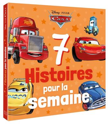 Couverture du livre « 7 histoires pour la semaine : Cars » de Disney Pixar aux éditions Disney Hachette