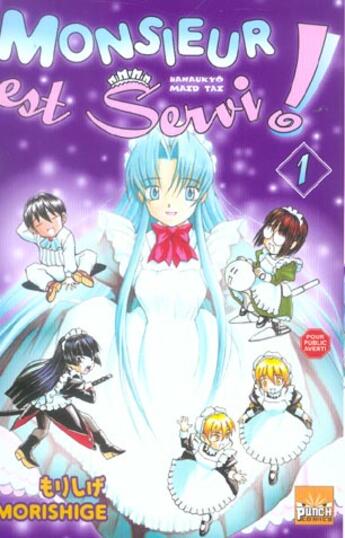 Couverture du livre « Monsieur est servi t01 » de Morishige aux éditions Taifu Comics