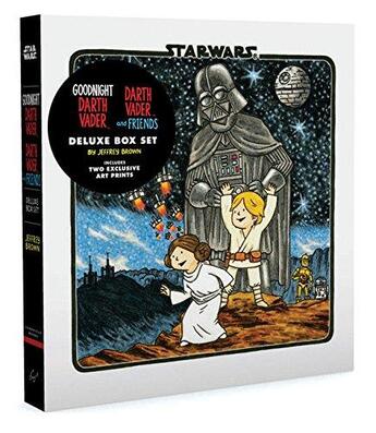 Couverture du livre « Star Wars - La famille Vador : coffret Tomes 3 et 4 » de Jeffrey Brown aux éditions Huginn & Muninn