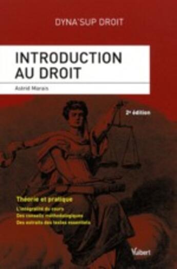 Couverture du livre « Introduction au droit civil (2e édition) » de Astrid Marais aux éditions Vuibert