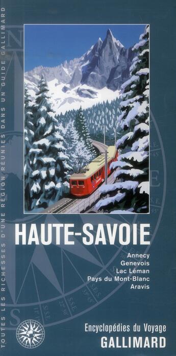 Couverture du livre « Haute-Savoie (Annecy, Genevois, lac Léman, pays du Mont-blanc) » de  aux éditions Gallimard-loisirs