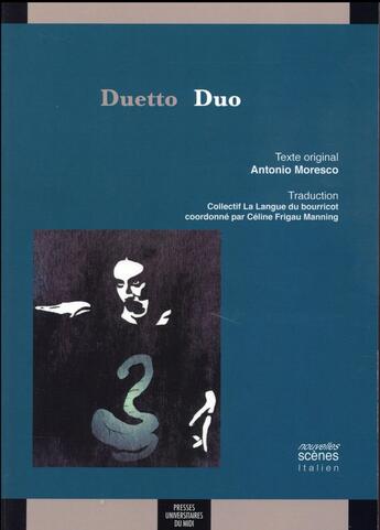 Couverture du livre « Duetto » de Antonio Moresco aux éditions Pu Du Midi