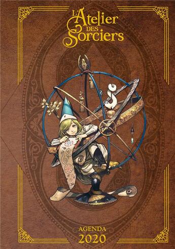 Couverture du livre « L'atelier des sorciers : agenda (édition 2020) » de Kamome Shirahama aux éditions Pika