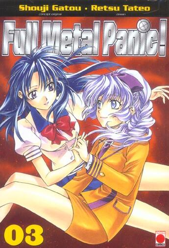 Couverture du livre « Full metal panic Tome 3 » de Shouji Gatou aux éditions Panini