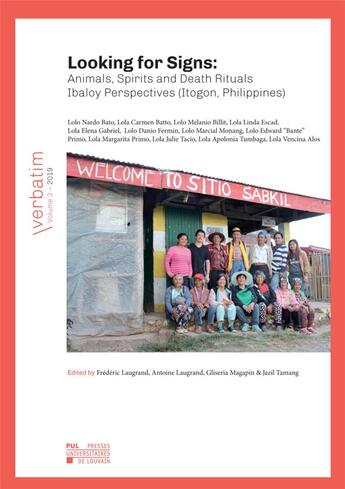 Couverture du livre « Looking for signs: animals, spirits and death rituals ibaloy perspectives (itogon, philippines) » de Tamang Jazil aux éditions Pu De Louvain