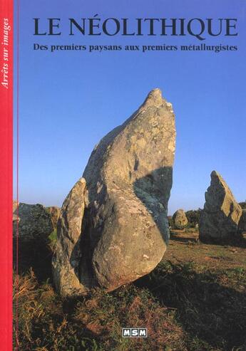 Couverture du livre « Le neolithique ; des premiers paysans aux premiers metallurgistes » de  aux éditions Msm