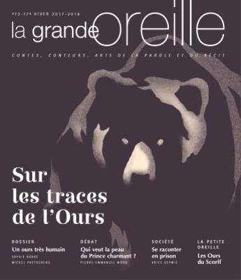 Couverture du livre « Sur les traces de l'ours » de La Grande Oreille aux éditions La Grande Oreille