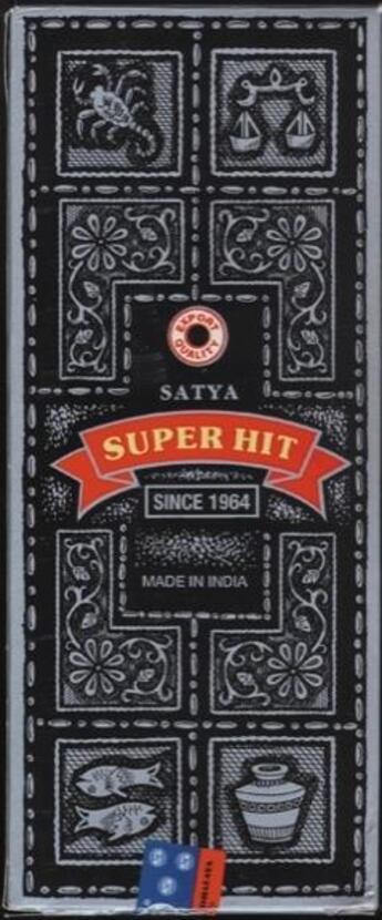 Couverture du livre « Encens satya super hit - 10 grs » de  aux éditions Dg-exodif