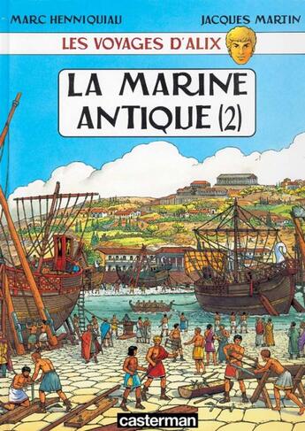 Couverture du livre « Les voyages d'Alix » de Martin/Henniquiau aux éditions Casterman