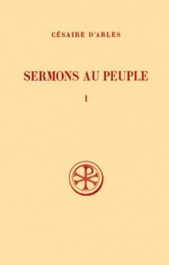 Couverture du livre « Sermons au peuple t.1 » de  aux éditions Cerf