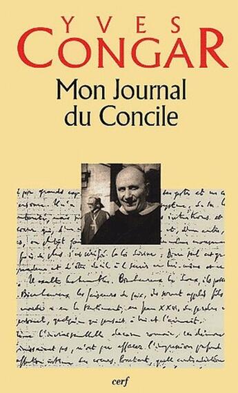 Couverture du livre « Coffret mon journal du Concile » de Congar Y aux éditions Cerf