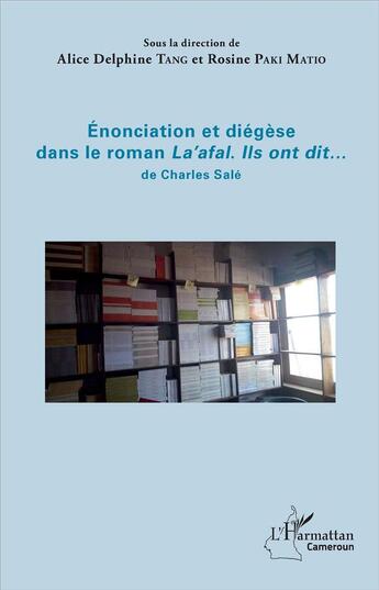 Couverture du livre « Énonciation et diégèse dans le roman 